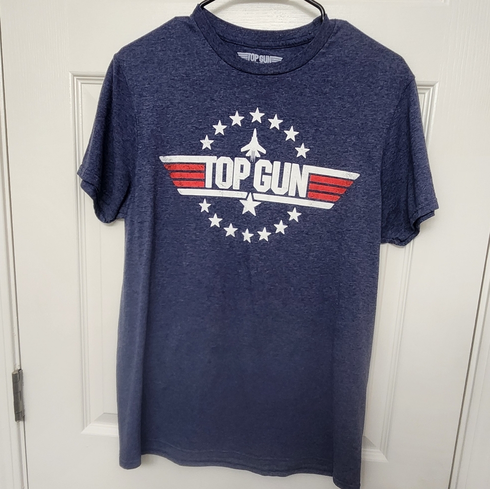 Blue Top Gun Tee